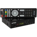 WIWA ТВ тунер Wiwa, H. 265 PRO, DVB-T/T2, черен