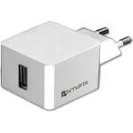 4smarts Зарядно за Телефон, 4Smarts 220v Voltplug 2.1a, Бял (4S465498)