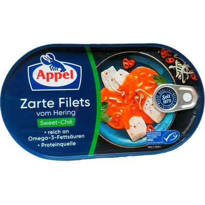 APPEL Zarte Filets von Hering Sweet Chili 200g