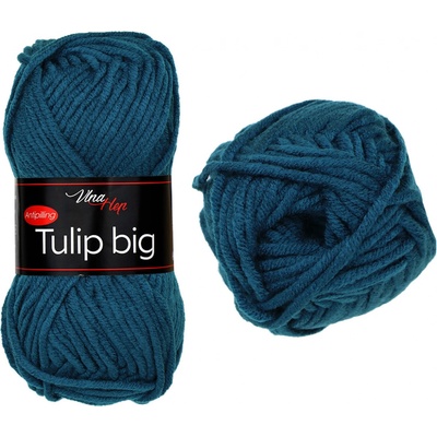 Vlna-hep PŘÍZE TULIP big - AKRYL ANTIPILLING Tulip BIG: 41299 Petrolejová