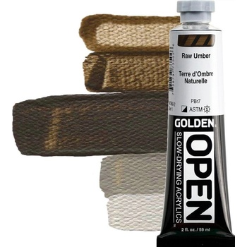 Golden Artist Colors Open АКРИЛНА боя Raw Umber 59 ml 1 бр (0007350-2)