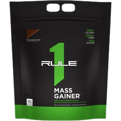 Rule 1 Mass Gainer | High Calories Weight Gainer [5200 грама] Шоколадов фъдж