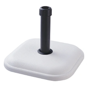 Horecano Стойка за чадър 11kg КВАДРАТ БЯЛА (TH11-W) (016673)