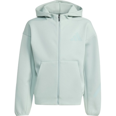 Adidas Детско яке за тренировка adidas Kid's Z. N. E. Full Zip Training jacket - Wonder Sage / Tactile Green - размер 176 (EU) (704-6104-0415)