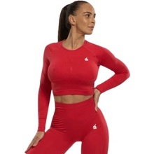 Booty BASIC ACTIVE CANDY RED crop top