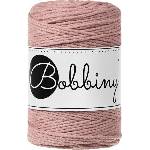 Bobbiny 3PLY Macramé Rope 1, 5 mm 100 m Blush юта (TD-E006)