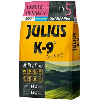 Image 1 of Julius-K9 Utility Dog Grain Free Adult Lamb & Herbals 10 kg