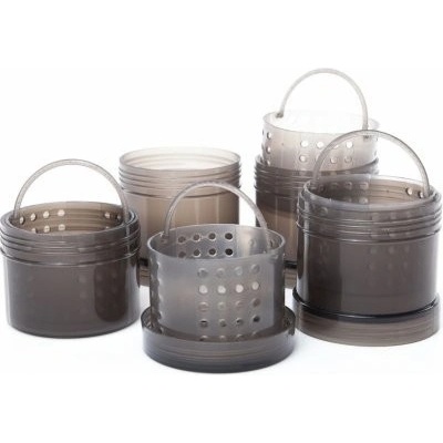 RidgeMonkey Kelímek Modular Hookbait Pots Black 4ks