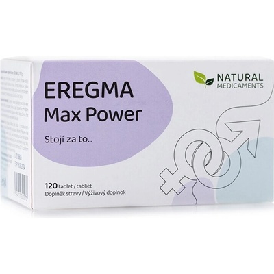 Natural Medicaments EREGMA Max Power 120 ks – Zboží Dáma