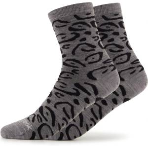 Heber Peak Дамски спортни чорапи Heber Peak Merino SylvaHe. Leo Socks 2-Pack Sports socks - Grey - размер 42-44 (EU) (207-1028-0212)
