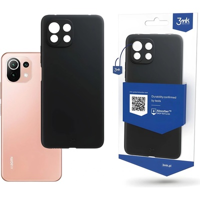 3mk Protection Matt case калъф за Xiaomi Mi 11 Lite 5G/Mi 11 Lite 4G - Черен KP20794 (20794)