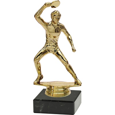 Pohár ping-pong hráč 15 cm