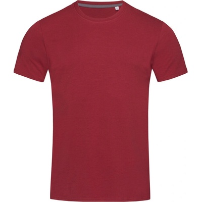 Stedman Crew Neck T Clive krátký rukáv COT05960006601-bordeaux
