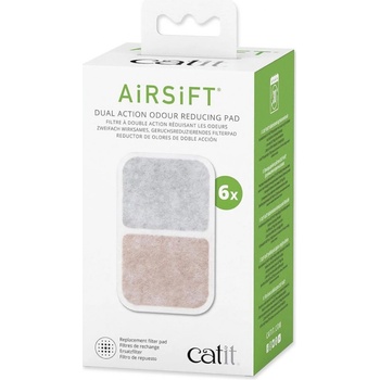 Catit Airsift filter pre toalety Jumbo & Design 6 ks