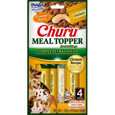Churu Dog Meal Topper kuře 4 x 14 g