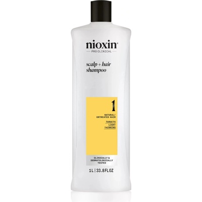 Nioxin System 3 Cleanser 1 Čistící šampon 1000 ml