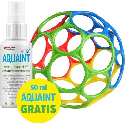 OBALL Hračka Oball™ Classic 10 cm mix farieb AQUAINT 100% ekologická čistiaca voda 50 ml