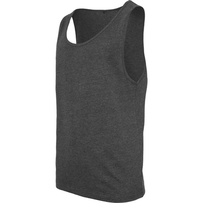 Build Your Brand pánské tílko BY003 Charcoal Heather