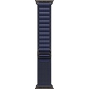 Apple Watch 49 mm námornícky modrý Alpský ťah Large vyhotovenie z čierneho titánu MYPY3ZM/A