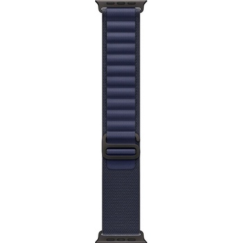 Apple Watch 49 mm námornícky modrý Alpský ťah Large vyhotovenie z čierneho titánu MYPY3ZM/A