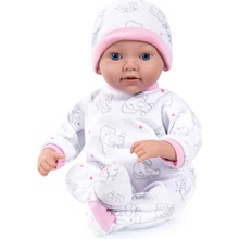 Bayer Design Reborn Baby panenka 38 cm bílá