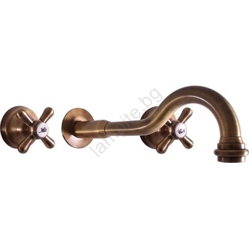 RAV SLEZÁK MK131SM - Смесител за умивалник за вграден монтаж MORAVA RETRO, месинг (RV0087)