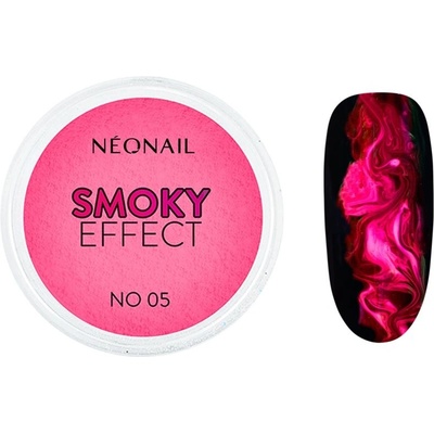 NEONAIL Effect Smoky farebný púder na nechty odtieň No. 05 Pink 2 g