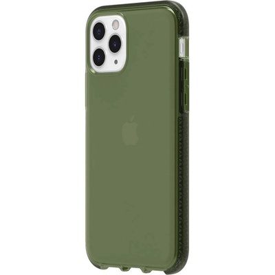 Griffin Survivor Clear Case - хибриден удароустойчив кейс за iPhone 11 Pro (зелен)