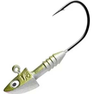 BERKLEY Jigová hlava Jig All Round Olive Pearl vel.1 4,7g 5 ks