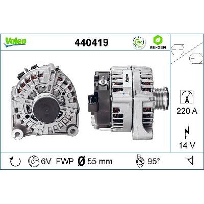Alternátor VALEO 440419
