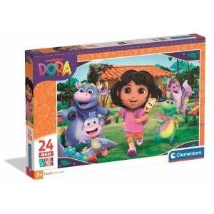 Clementoni Puzzle 24 Maxi Super Kolor Dora
