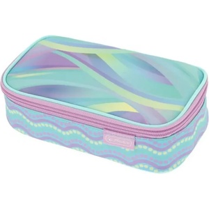 Herlitz Ученически несесер празен, твърд, 1 цип, модел BeatBox, Minty Love - Herlitz