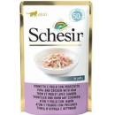 Schesir Cat Adult tuňák kura šunka 50 g