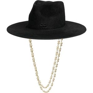Ruslan baginskiy капела дамска Fedora Hat (FDR033.F.PRL.2CHA.10P)