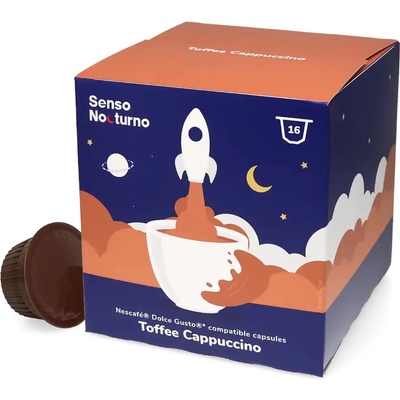 Senso Nocturno Toffee Cappuccino 16 kapsúl do kávovaru Dolce Gusto