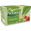 Čaje Pickwick Zelený čaj s jahodami a citronovou trávou 20 x 1,5 g