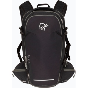 NORRONA Раница за трекинг NORRONA Fjørå Econyl195 18 l caviar black
