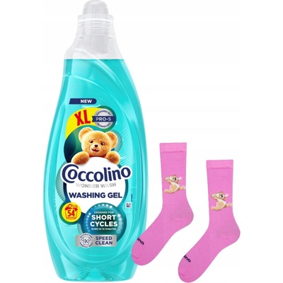 Coccolino Wonder Wash Speed Clean prací gel 2160 ml 54 PD
