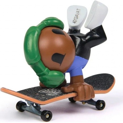 Tech Deck Sk8 Crew fingerboard s figurkou zelená sluchátka