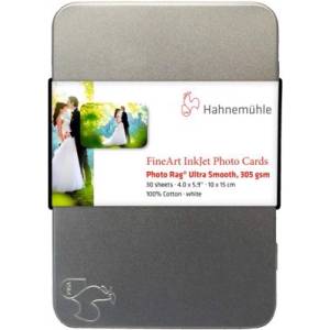 Hahnemühle Hahnemühle Photo Rag Ultra Smooth Photo card 305 g/m2 - 10x15 cm (10640774)
