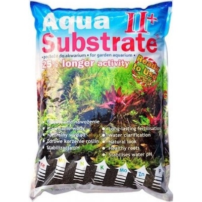 Aqua ART Aqua Substrate II+ Powder hnědý 1,8 kg
