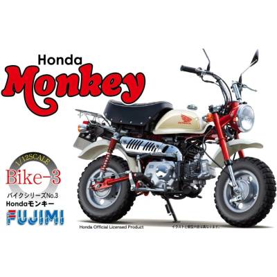 Fujimi Honda Monkey Mini Bike 1:12: Plastic Model BIKE3