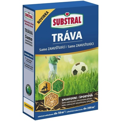 Travní semeno samozahušťující sportovní EVERGREEN Substral 1 kg