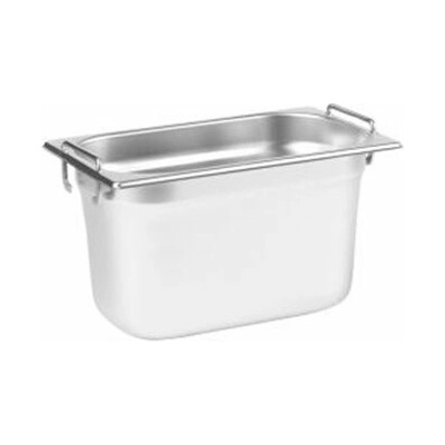 Gastronádoba GN 1/4 s držadlami plná 150 mm, nerezová, objem 3750 ml 100019302
