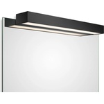DECOR WALTHER Лампа над огледалото Box Clip On LED 60 см черен мат (0420060)