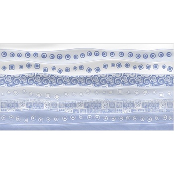 FIORE Декор 30/60 Селин вълни синя 28801