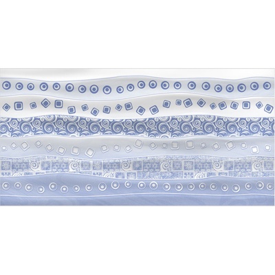 FIORE Декор 30/60 Селин вълни синя 28801