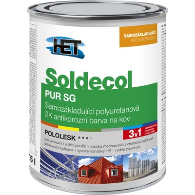 Soldecol PUR SG 0,75L RAL 9005