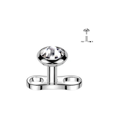 Šperky4U Kompletní microdermal piercing titan MD039-04