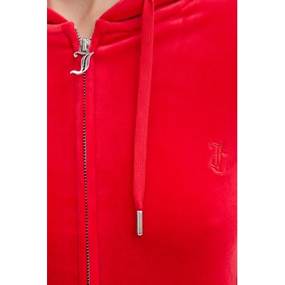 Juicy Couture суичър с цип и качулка дамски памучен ROBERTSON CLASS (JCAP176)